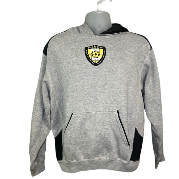 Dix Hills Soccer Club Logo Graphic Hooded Sweatshirt Unisex  Size Small - Picture 1 of 6